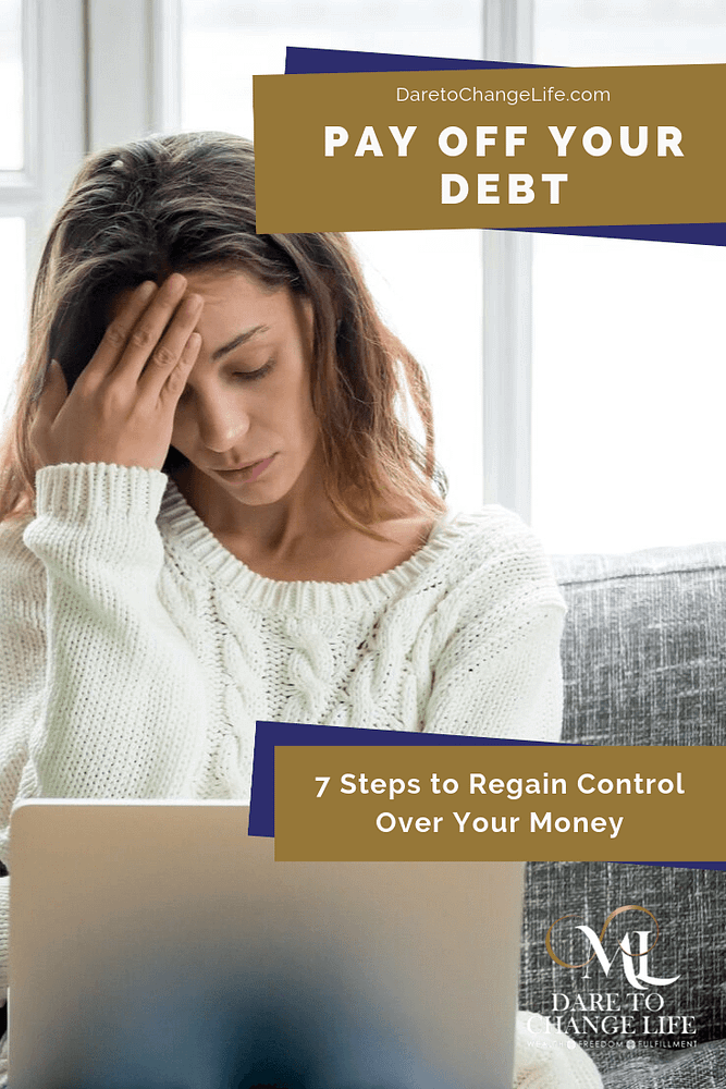 Regain Control of Your Money | Pay off your debt @daretochangelife Become financially powerful with Millen Livis.